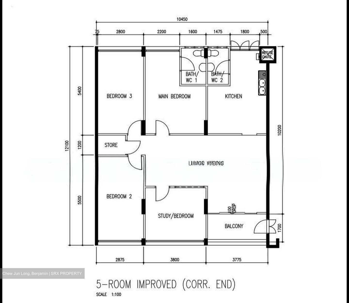 Blk 936 TAMPINES PALMSPRING (Tampines), HDB 5 Rooms #602445371